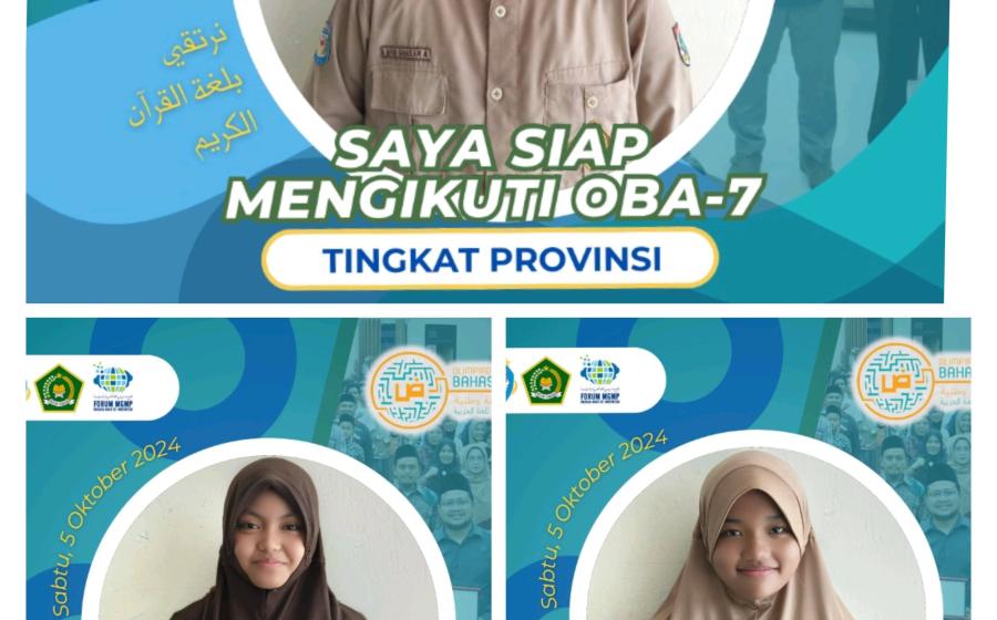 foto santri mengikuti seleksi tengkat provinsi